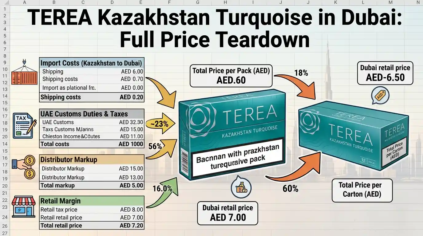 TEREA Kazakhstan Turquoise in Dubai