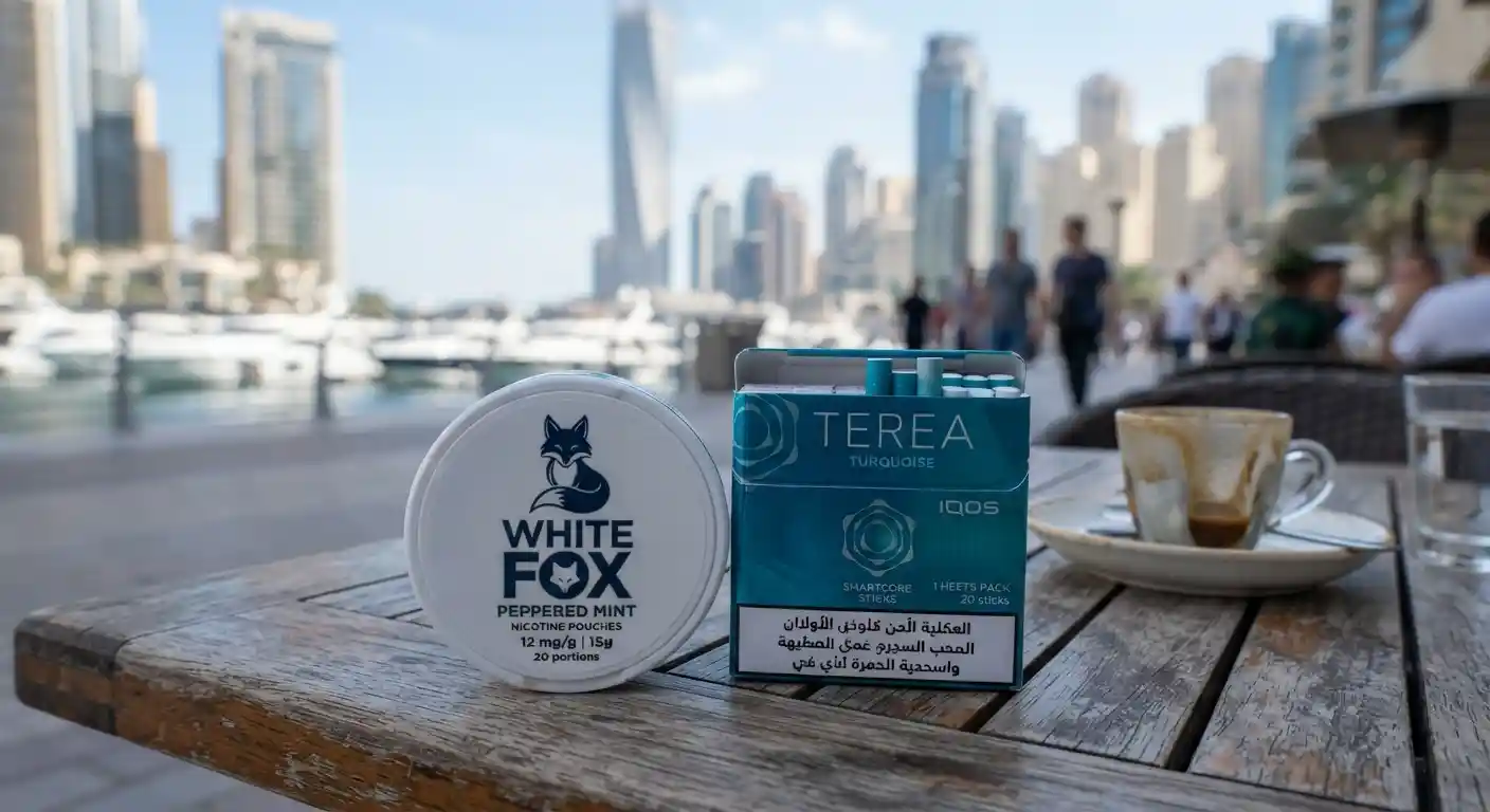 White Fox Peppered Mint 12 Mg and TEREA in Dubai